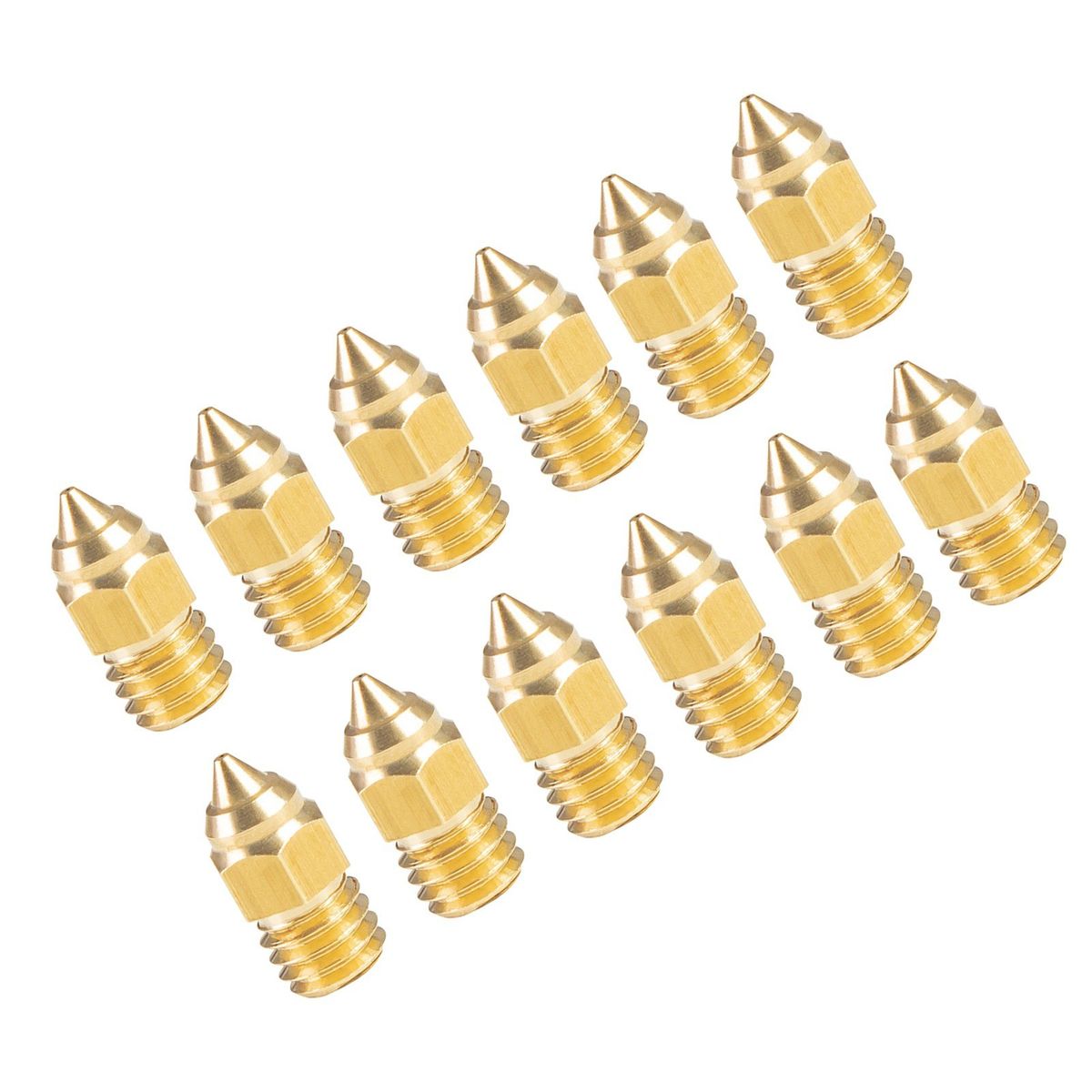 Original Creality 12pcs Extruder Brass Nozzle MK Thread