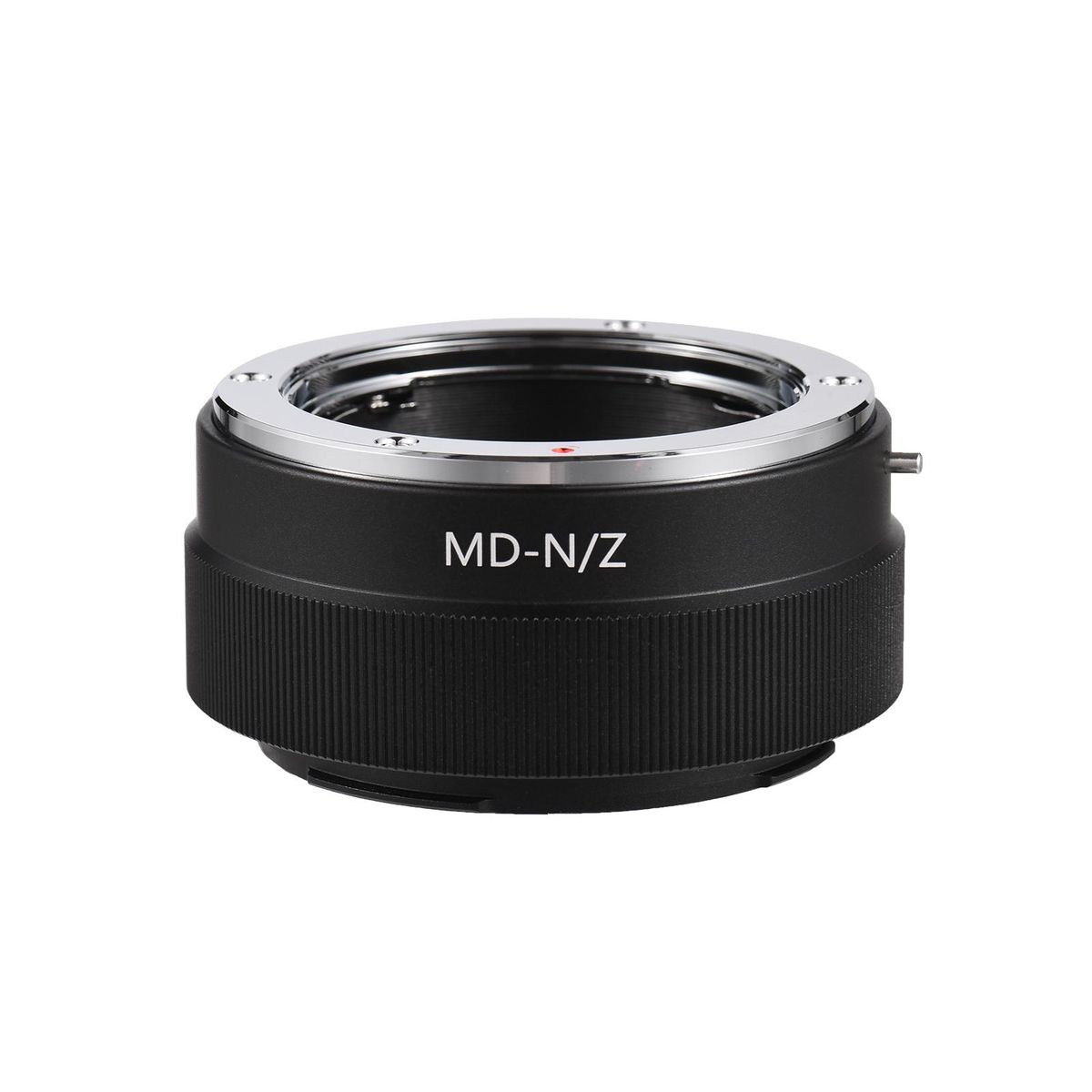 Manual Lens Mount Adapter Ring Aluminum Alloy for Minolta MD MC Mount Lens to Nikon Z5/Z6/Z7/Z50 Z-Mount Mirrorless Camera