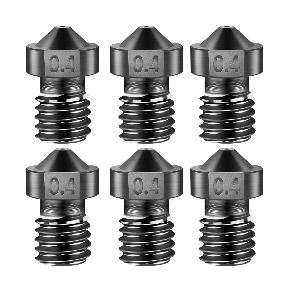 3D Printer Parts Hardened Steel Die Steel Nozzle 1.75mm