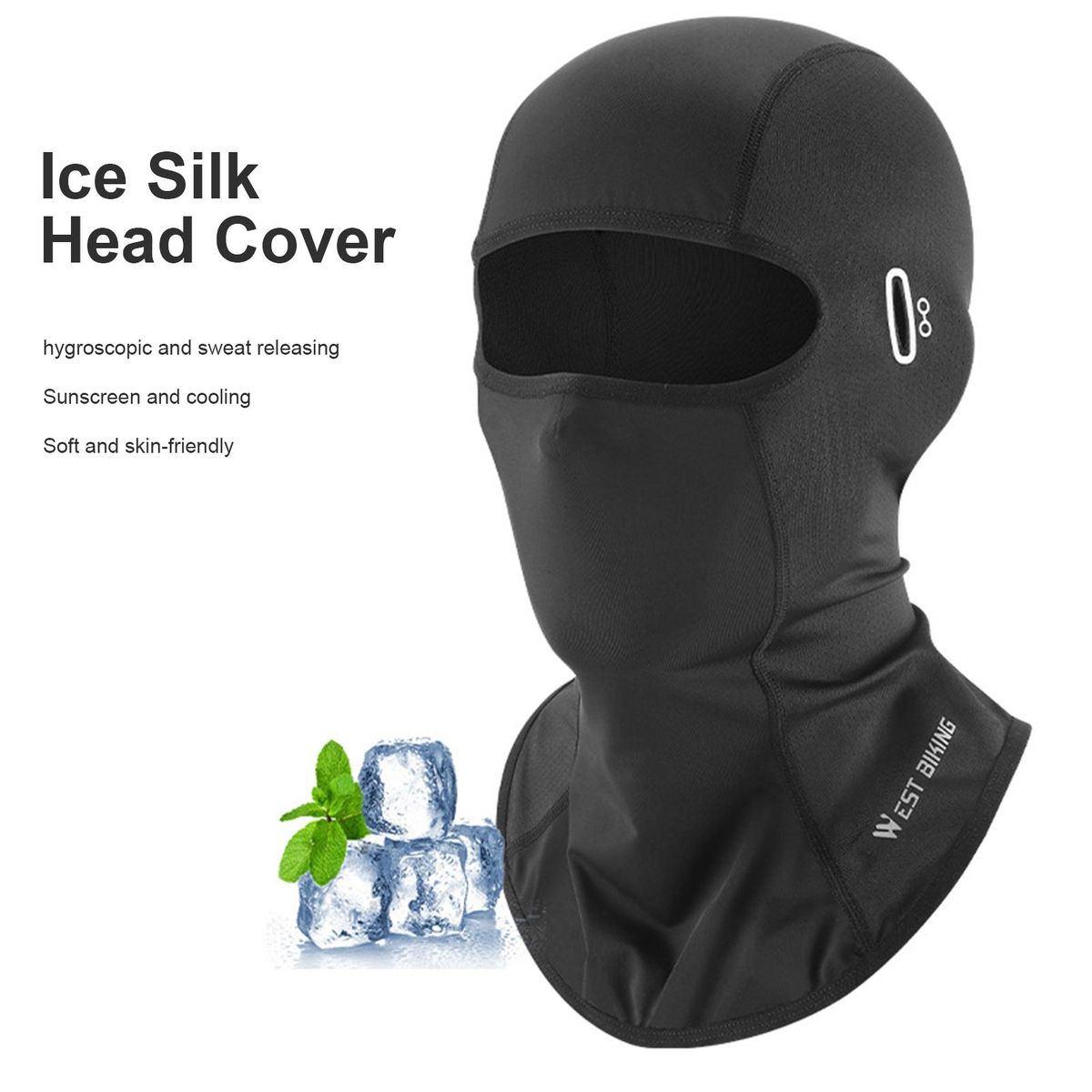 Cycling Visor Dustproof Cycling Biking Headgear Black