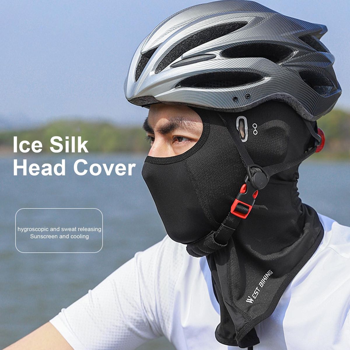 Cycling Visor Dustproof Cycling Biking Headgear Black