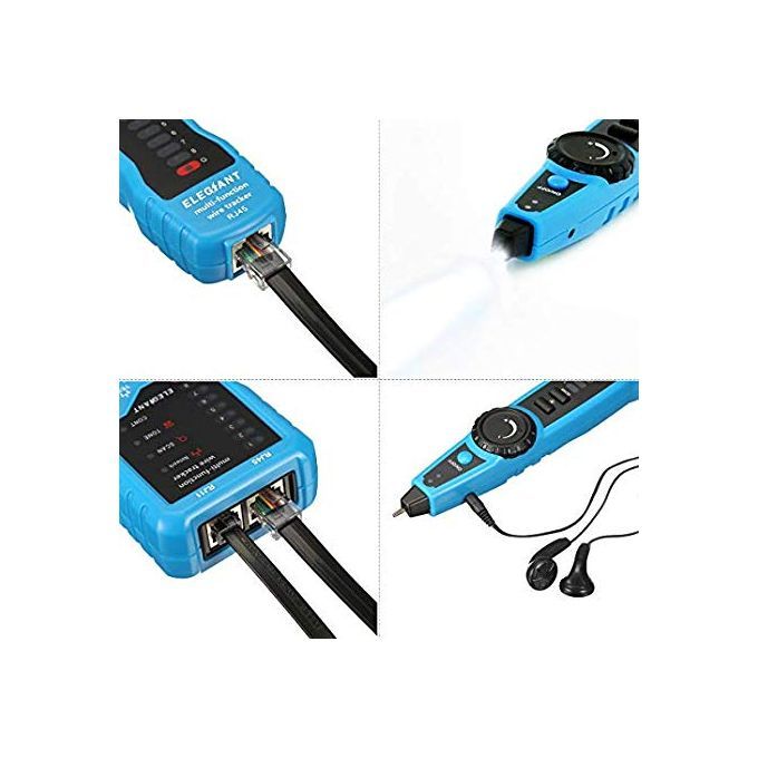 RJ11 RJ45Cable Tester Line Finder Multifunction Wire Tracker