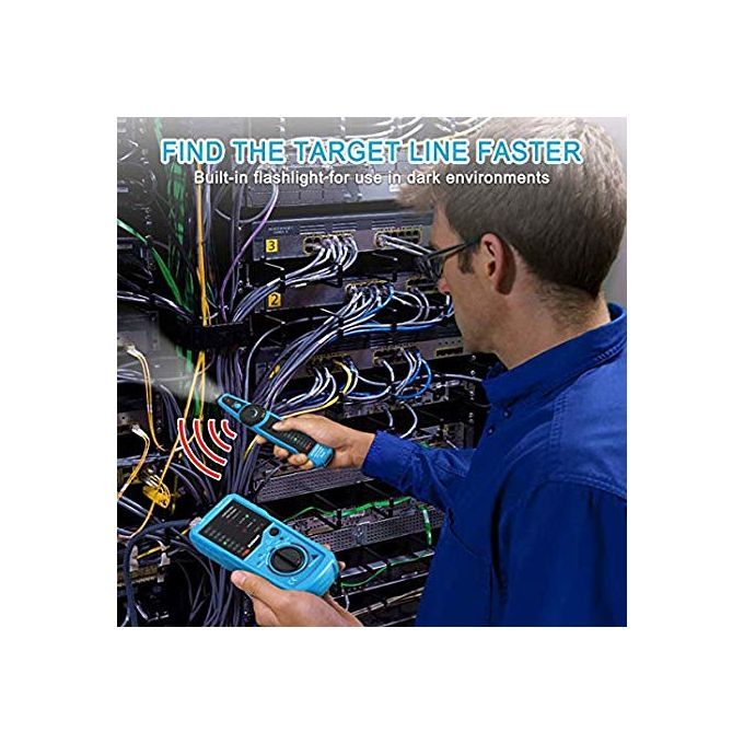 RJ11 RJ45Cable Tester Line Finder Multifunction Wire Tracker