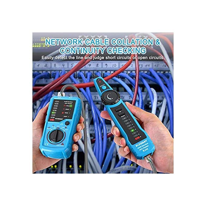 RJ11 RJ45Cable Tester Line Finder Multifunction Wire Tracker
