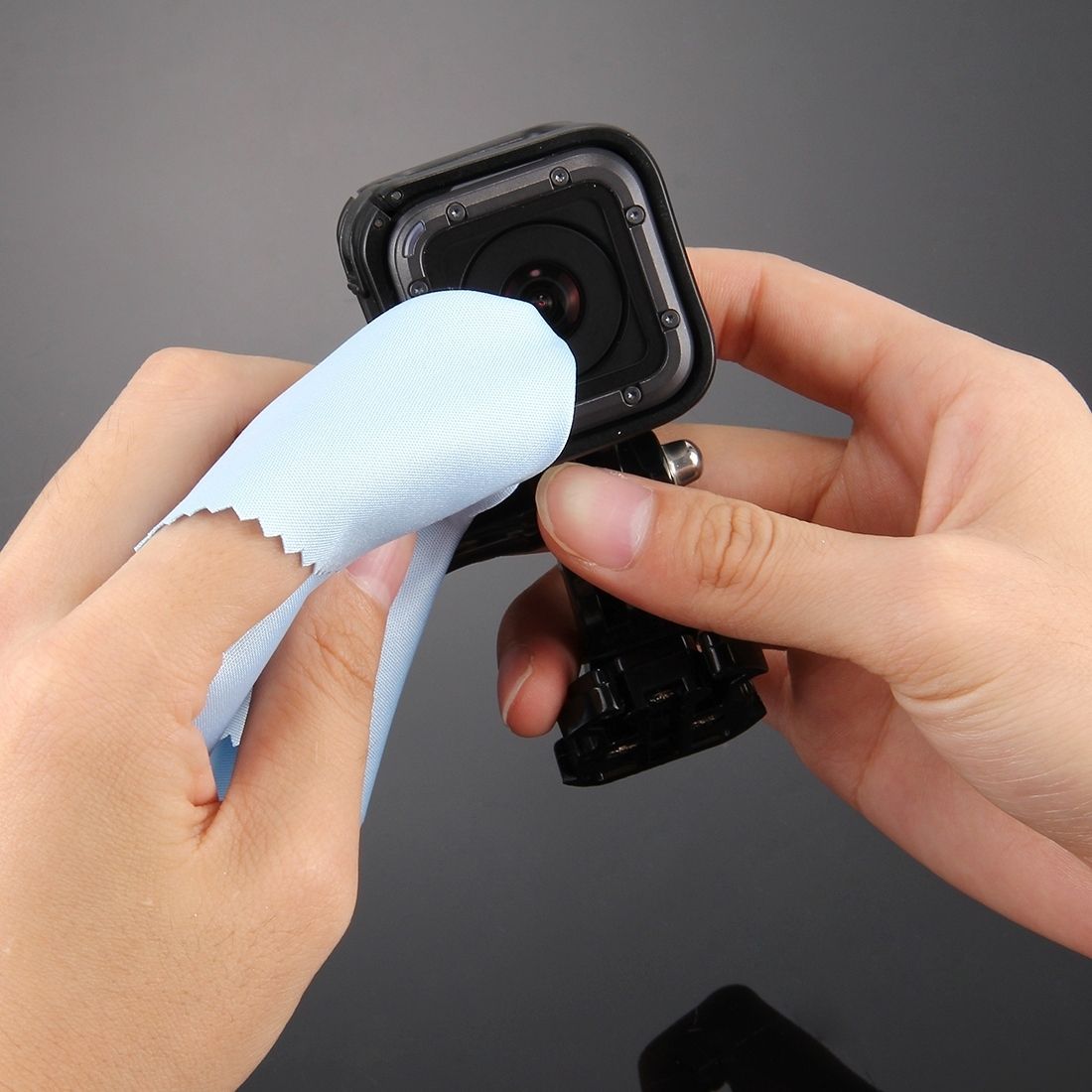 50 PCS PULUZ Soft Cleaning Cloth For GoPro HERO5 /4 Session /4 /3+ /3 /2 /1 LCD Screen, Tablet PC / Mobile Phone Screen, TV Screen, Glasses, Mirror, Monitor,  Camera Lens