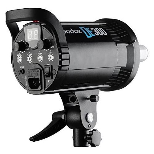 DE-300 300W Compact Studio Strobe Lighting Lamp Head 110V