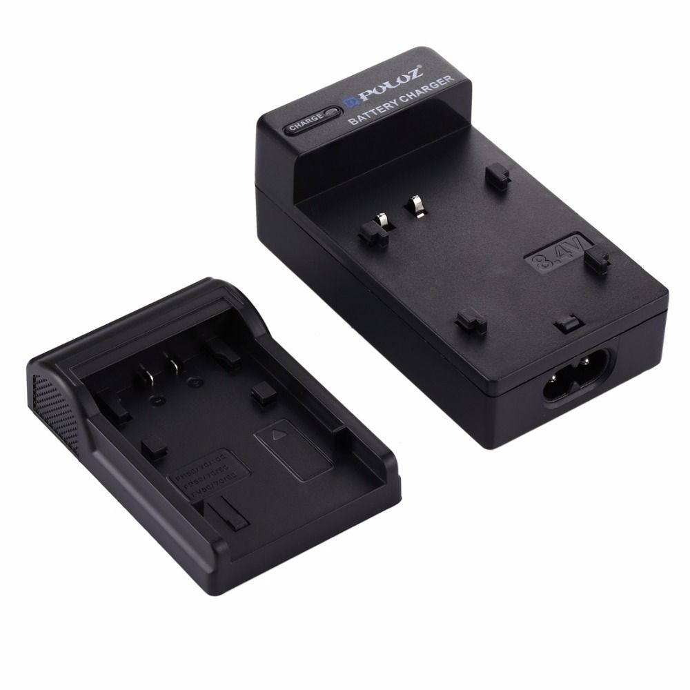 EU Plug Battery Charger W/h Cable For Sony NP-FH50/70/100 NP-FP50/70/90 NP-FV50/NP-FV70/90 Battery For Sony HDR-CX500E