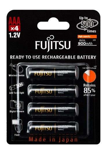 AAA4 Rechargeable Battery In Nigeria - Black