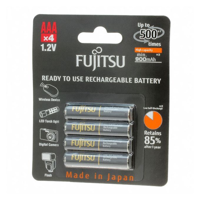 AAA4 Rechargeable Battery In Nigeria - Black