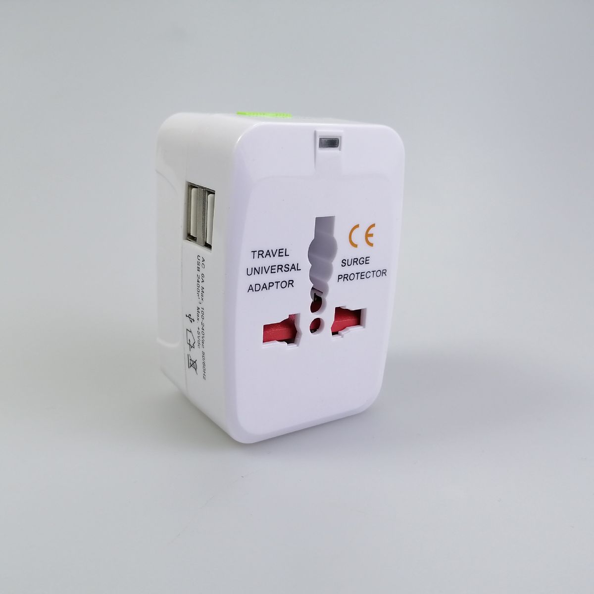 Universal Power Adapter Converter Travel Socket Charger Plug With USB