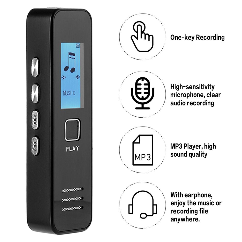 Digital Voice Recorder Audio Dictaphone USB Flash Disk