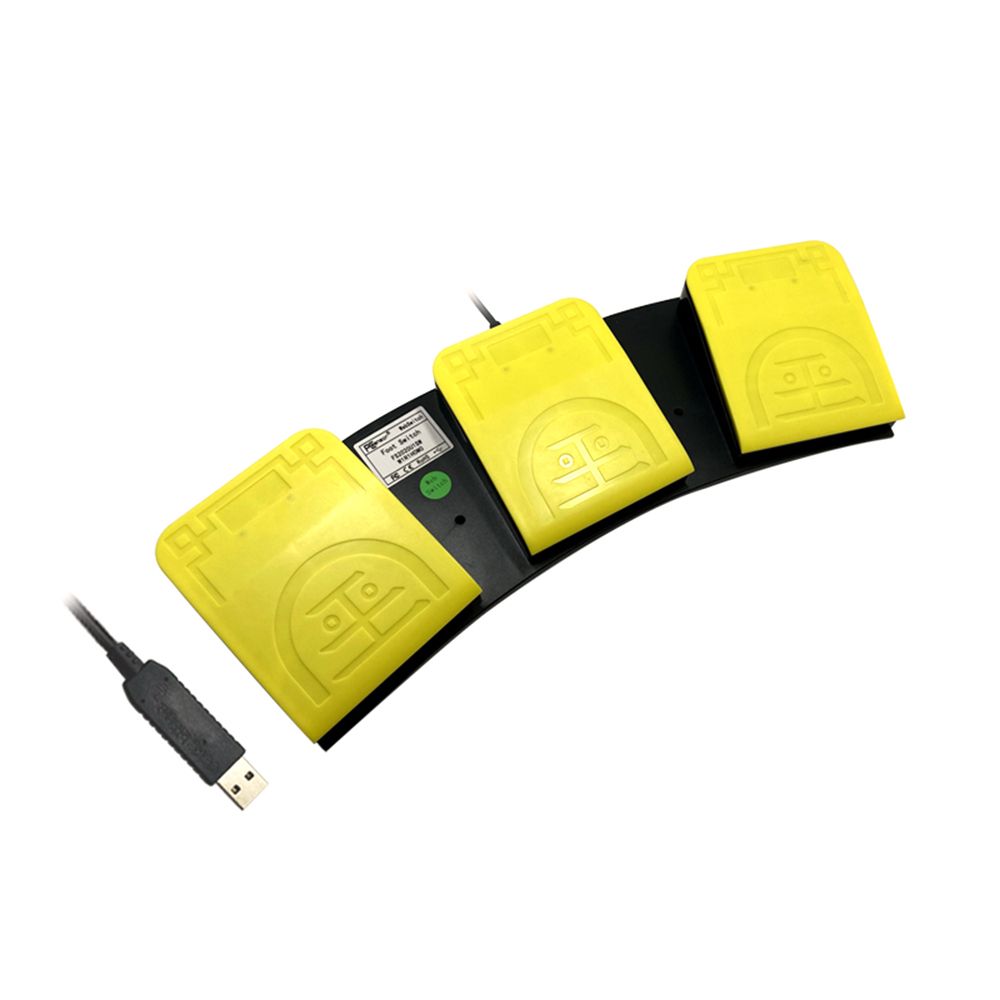 USB Triple Foot Switch Control Three Keys Customized For