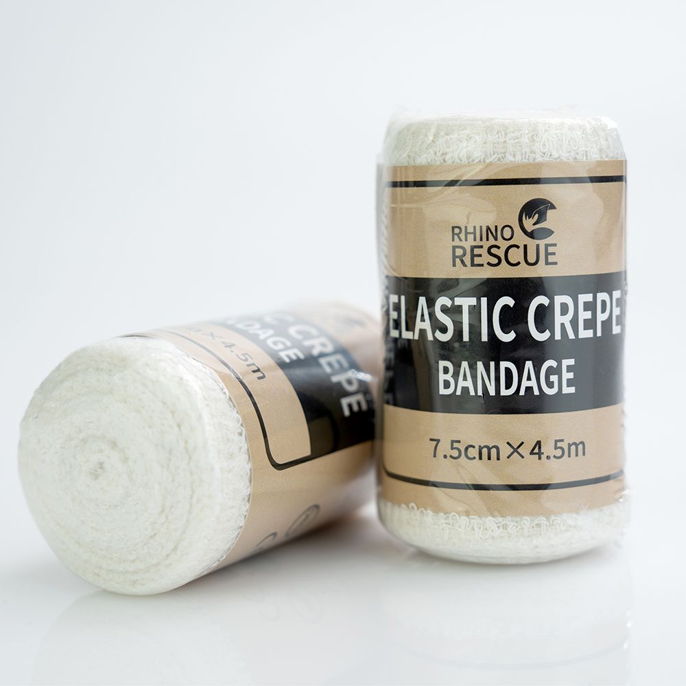 10cm X 4.5m Elastic Crepe Bandage  Wrap - Durable Compression Bandage  First Aid Emergency Care Bandage