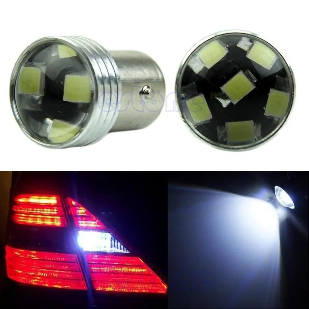 1Pc High power 1156 P21W 6-2835-SMD LED Projector Bulb Backup Reverse White Light