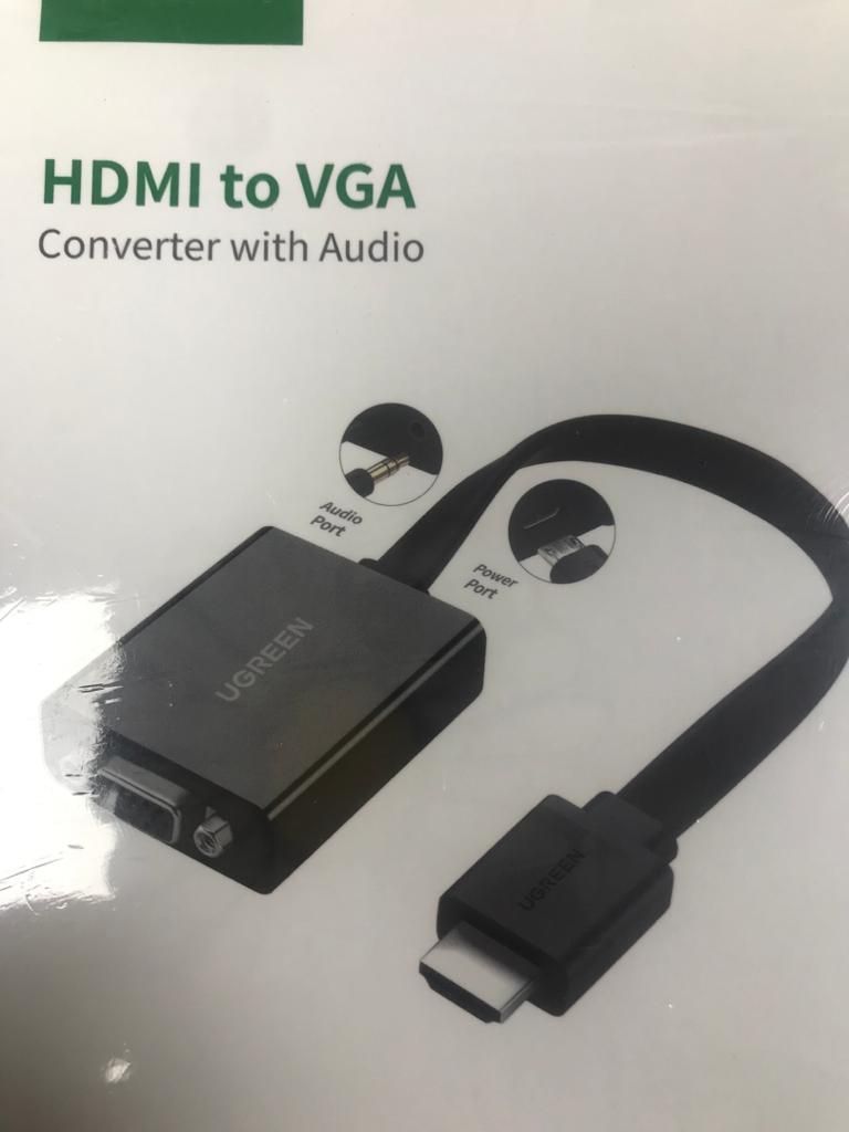 HDMI To VGA Converter 25cm (Black) - 40248