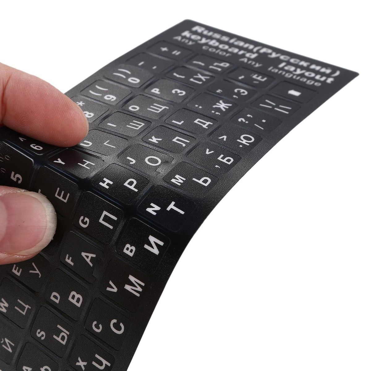Russian Letters Keyboard Sticker for Notebook Laptop