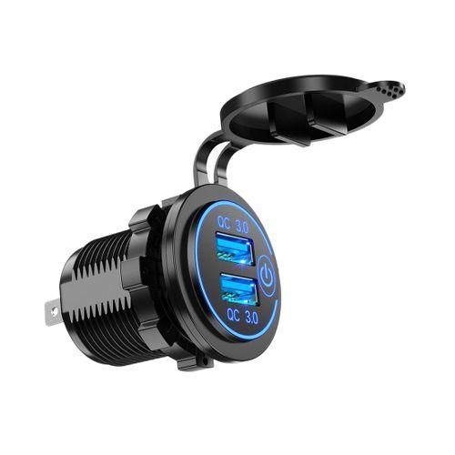 Quick Charge 3.0 Dual USB Car Charger 12V 36W USB Fast