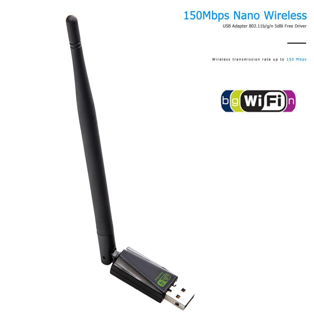 WD-1513A WiFi Adapter 5dBi Antenna 150Mbps Lan Wireless