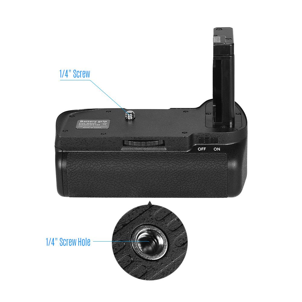 Vertical Battery Grip Holder For Nikon D5100 D5200 DSLR