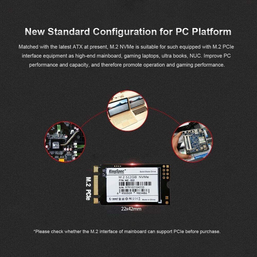 128G 256G 512G M.2 NVMe SSD 42mm Computer Internal Solid State Drive