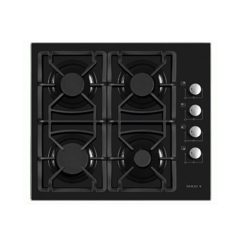 60x60 4 Burner Cabinet Gas Cooker, Auto Ignition