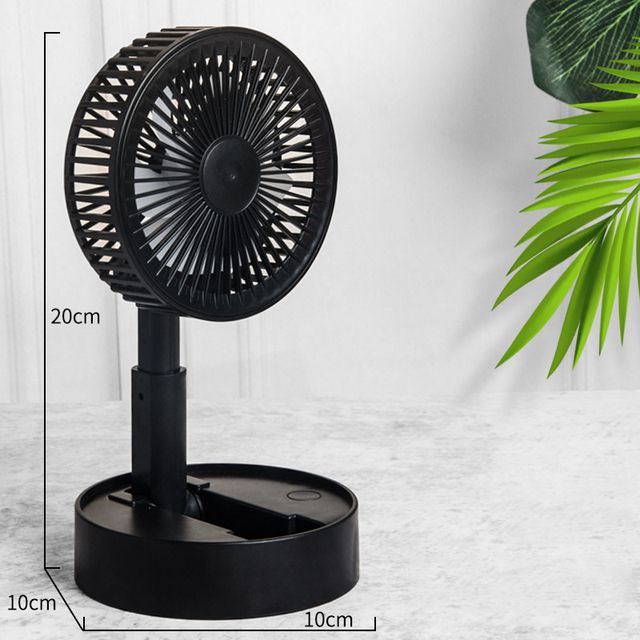USB Rechargeable Fan Portable Mini Foldable Telescopic Fans