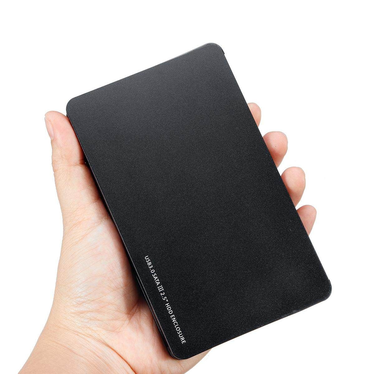 4TB USB 3.0 SATA External 2.5" HD HDD SSD Hard Drive Enclosure Disk Shell Box Black