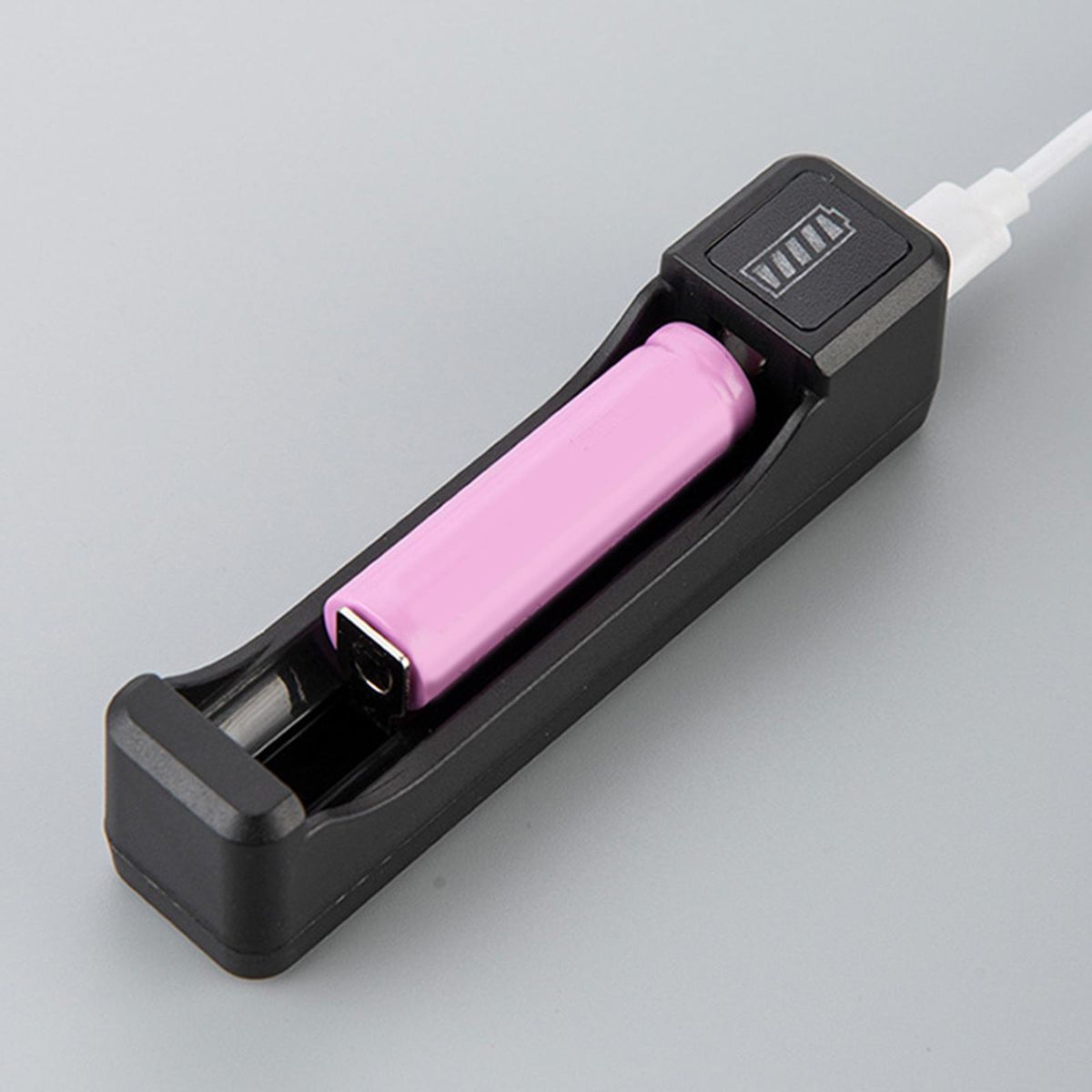 Usb Battery Charger With LED Indicator  Slot