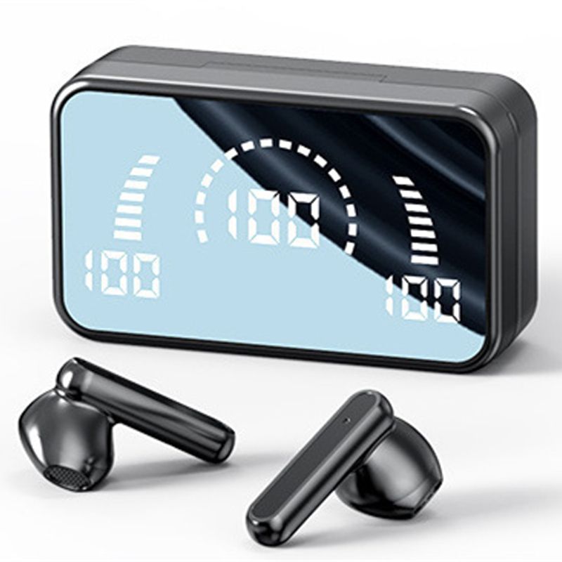 Wireless Bluetooth 5.2 Earphone Touch LED Stereo Audio