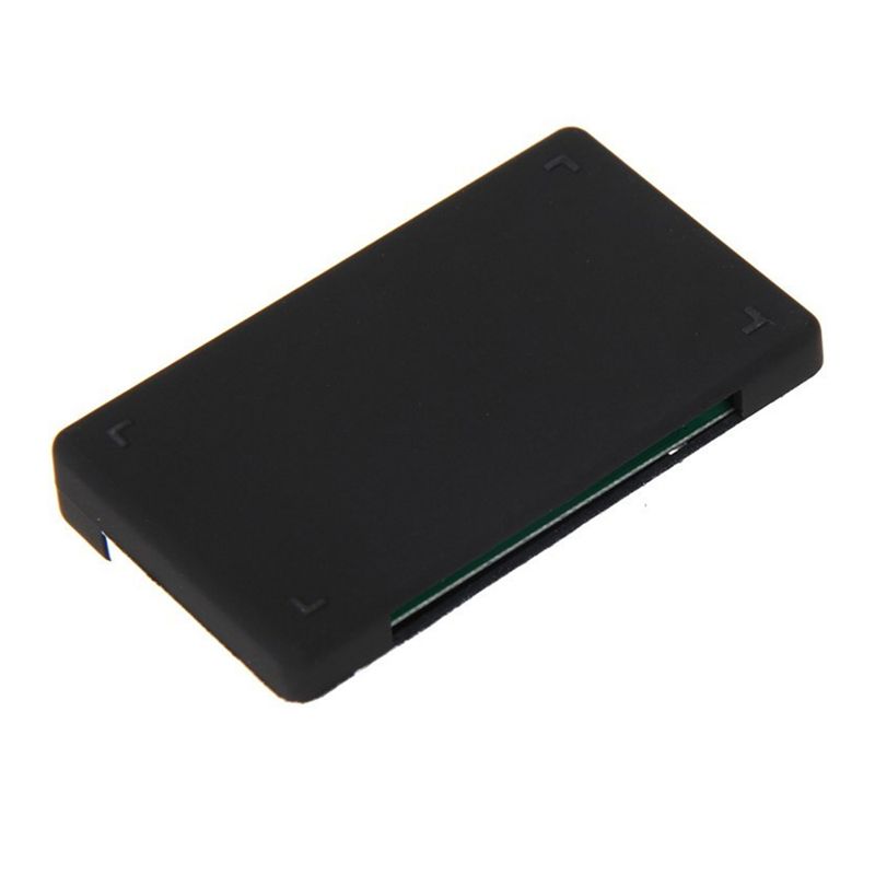 Card Reader USB2.0 Memory Card Reader Fast Data Transmission All in One Card Reader Support TF CF SD Mini SD MS XD Black