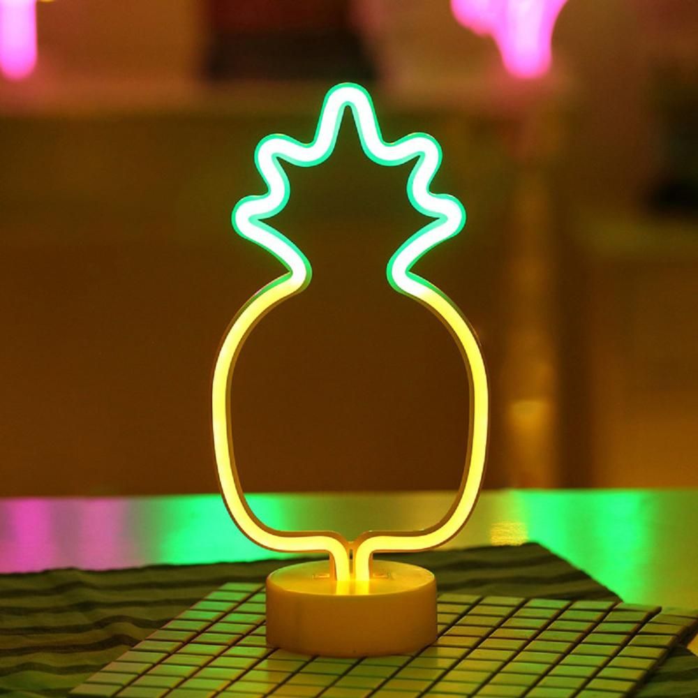 Neon Sign LED Lamp Neon Light For Rooms USB Cable / Powered Desk Table Decoration Unicorn Christmas
