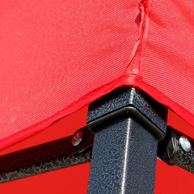 Outdoor Canopy Instant Cover Top Gazebo Tent Patio Garden Red 1.9x1.9m