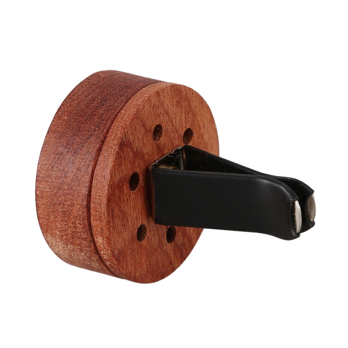 Essential Oil Diffuser For Car With Vent Clip, Wooden Stainless Steel Lava Stone Aromatherapy Diffuser Locket Mini Air Freshener For Travel