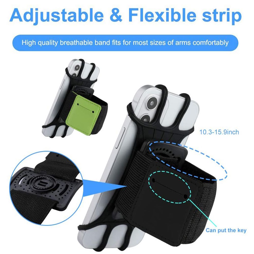 Untoom Universal Sports Running Armband For IPhone 12 11 Pro Max X Wristband Cell Phone Holder Arm Band Case For Xiaomi Samsung