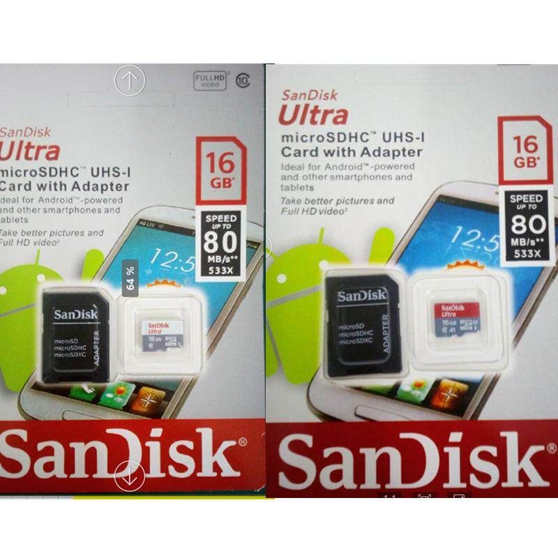 Micro Sd Card Class10 Tf Card16gb 32gb 64gb 128gb 98mb/s Memory Card White Card 16GB