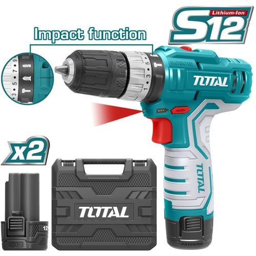HEAVY DUTY CORDLESS DRILL 12V