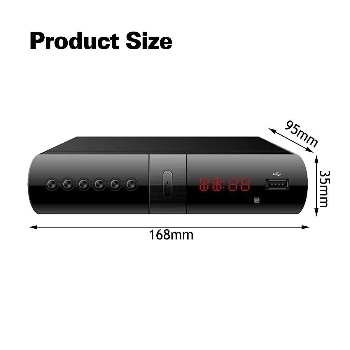 HDMI HD 1080i UHF Home Audio Video Digital TV Receiver +PVR -T2 TV B0x USB2.0 More Than 3000 TV