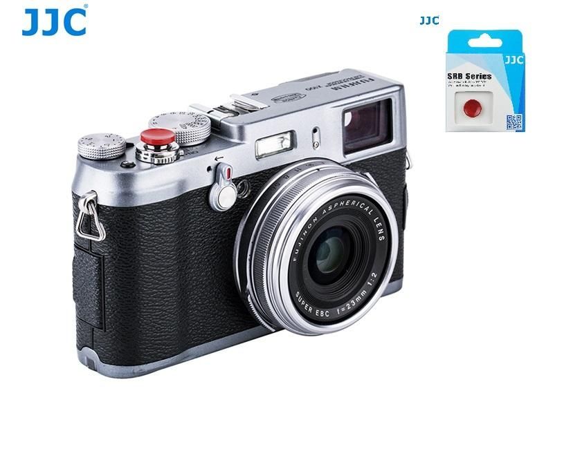 SRB-C11DR Dark Red Metal Soft Release Button Finger Touch For Sony Leica Fujifilm X10 X20 X30 X100T X100 (Red) WANKAI