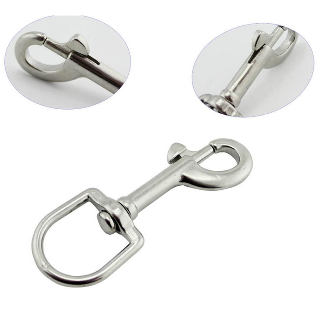 Marine Grade 316 Stainless Steel Swivel Eye   Snaps For