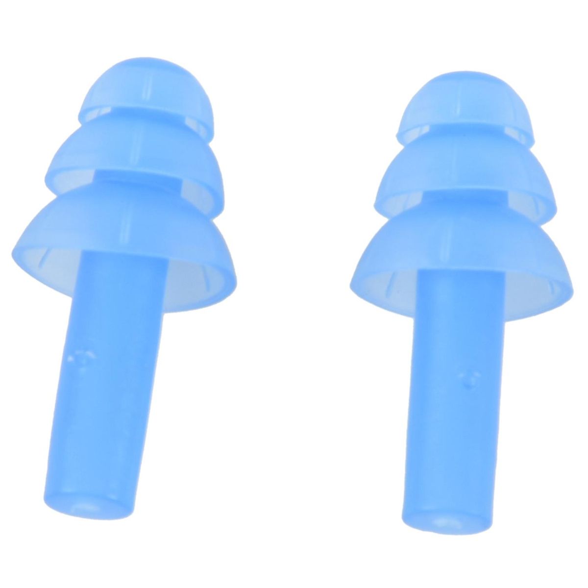 Pair Swimming Dive Flexible Silicone Ear Plugs Earplug