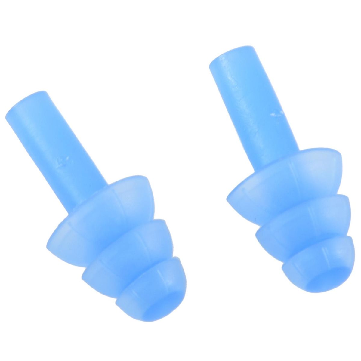 Pair Swimming Dive Flexible Silicone Ear Plugs Earplug