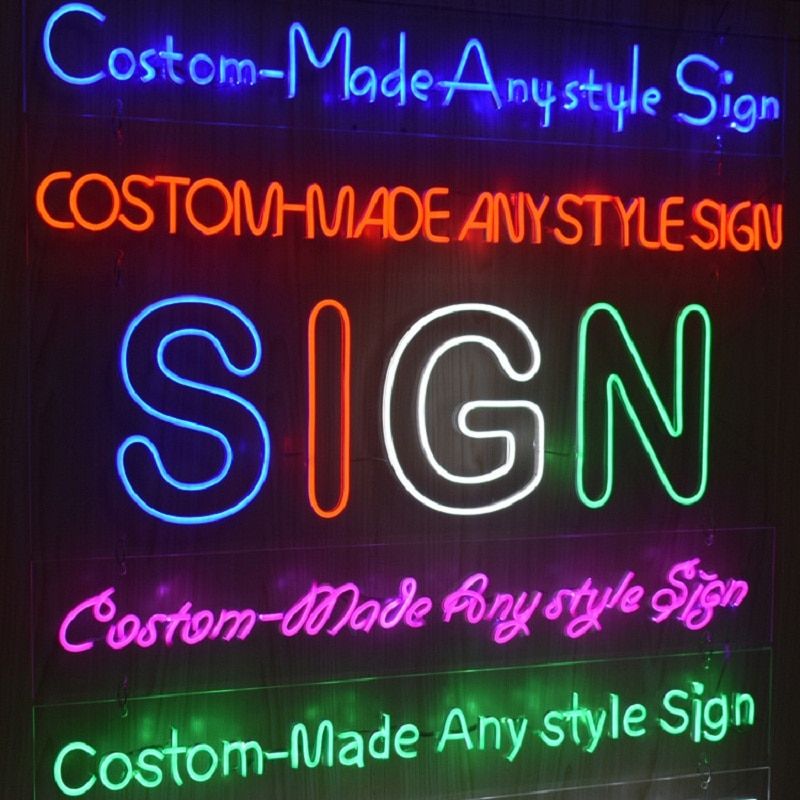 Factory Custom LED Neon Sign Light Flex Neon HandMade Beer Bar Shop Logo Pub Store Club Nightclub