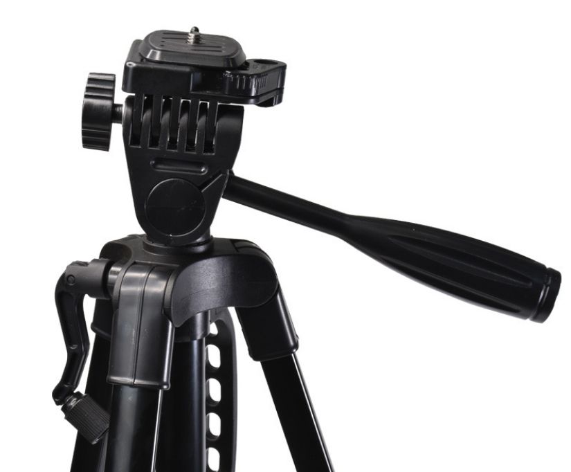 1.6M(5.24Ft) Top Quality Aluminum SLR DSLR Camera Lightweight Tripod With Free Carrying Bag