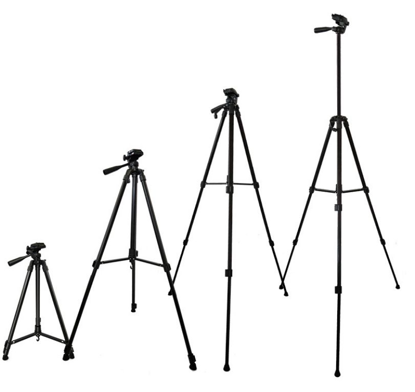 1.6M(5.24Ft) Top Quality Aluminum SLR DSLR Camera Lightweight Tripod With Free Carrying Bag