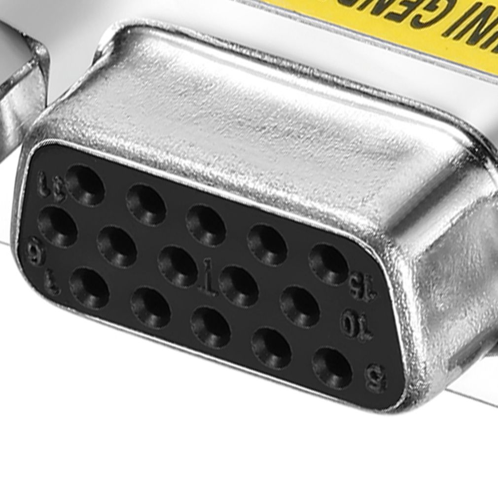 New Female To Female VGA HD15 Pin Gender Changer Convertor Adapter