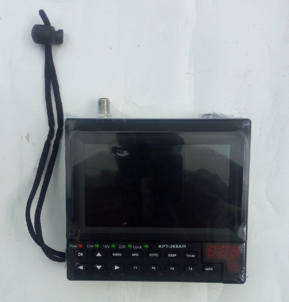 KPT268AH MPEG4 HD Sate Finder & CCTV Multifunctional Monitor