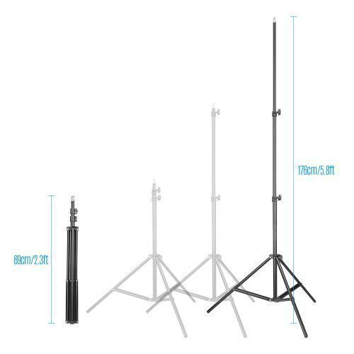 Adjustable  Tripod Light Stand Steel Material For Photo Euipment