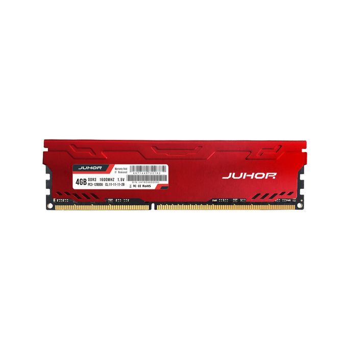 JUHOR DDR3 4GB 1600MHz 1.5V Desktop PC Memory  PC Memory