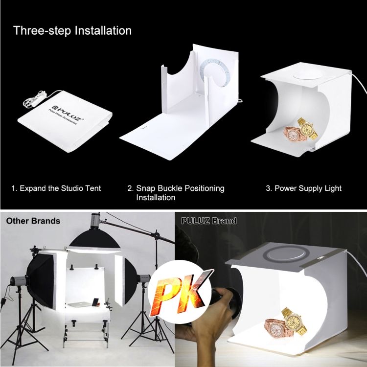 Upgrade Light Room Photography Box For Product Shooting