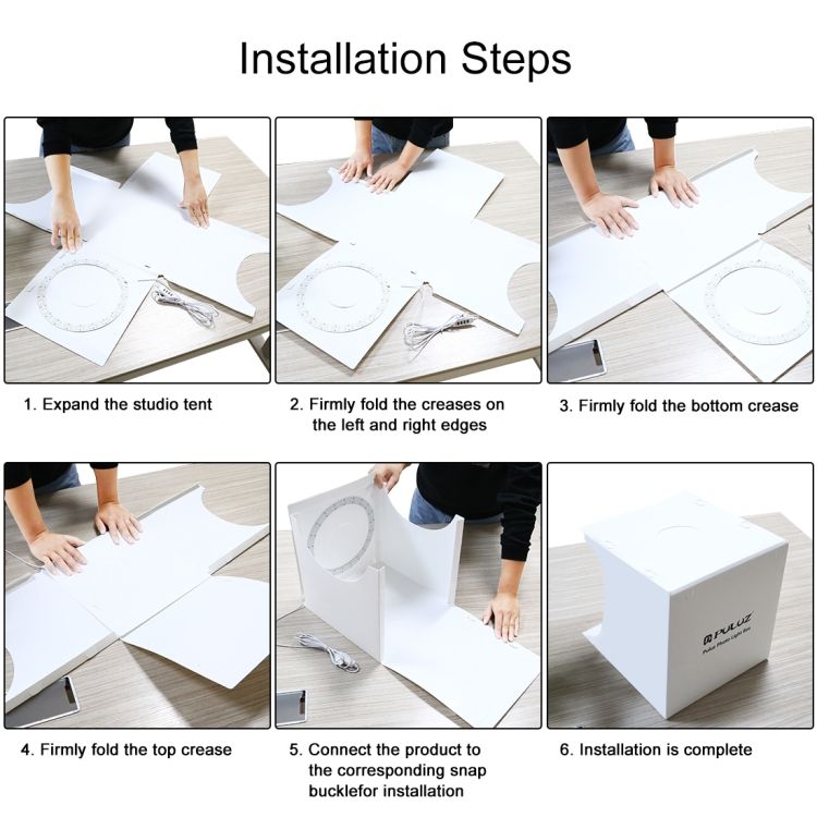 Upgrade Light Room Photography Box For Product Shooting